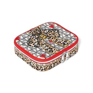 NEW Brighton Wild Love Jewelry Case Leopard Print Cat Kitten Love